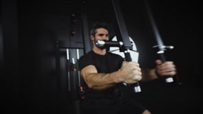 Selectorized Pec Fly and Reverse Delt Machine