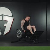 Plate-Loaded Linear Hack Squat Machine