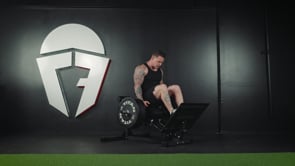 Plate-Loaded Linear Hack Squat Machine