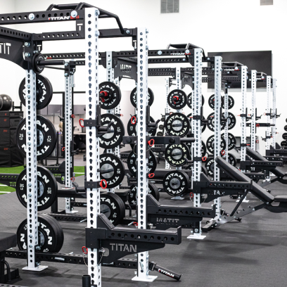 T-3 Series Power Racks - 1,100 LB Squat Rack Capacity | Titan Fitness ...