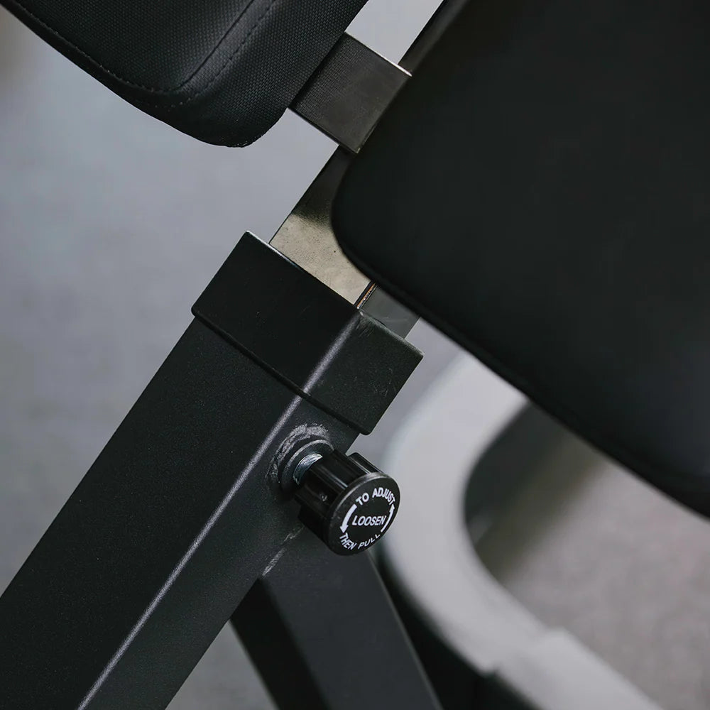 Roman chair back hyperextension machine, adjustment knob - view 6
